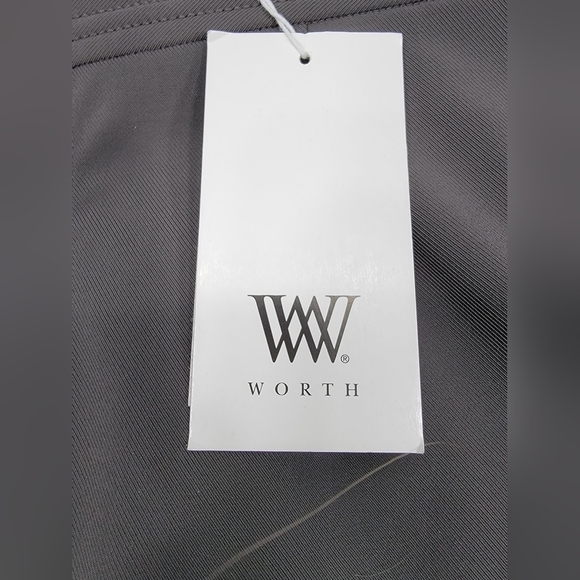 NEW WORTH Beluga Techno Twill Skin Peekaboo Skirt Women's Sz 6 Animal Print $198 - Picture 2 of 11